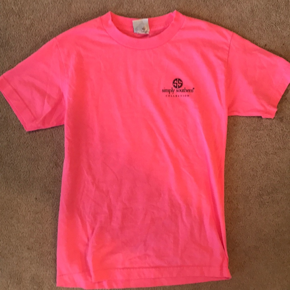 pink simply southern tee shirt